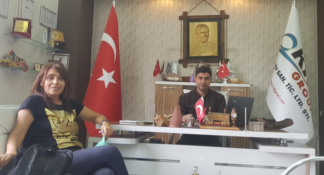 Emeklilik Uzmanı Harika Özkan`dan Hüseyin Kıran `a Ziyaret