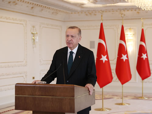 “SOSYAL KORUMA KALKANI KAPSAMINDA 45 MİLYAR LİRALIK BİR KAYNAĞI MİLLETİMİZİN EMRİNE SUNDUK”