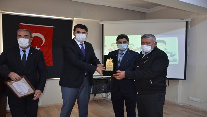 Şehit Piyade Uzman Onbaşı İbrahim Halil Açıkgöz Anısına Yapılan Kütüphane Açılışı Yapıldı