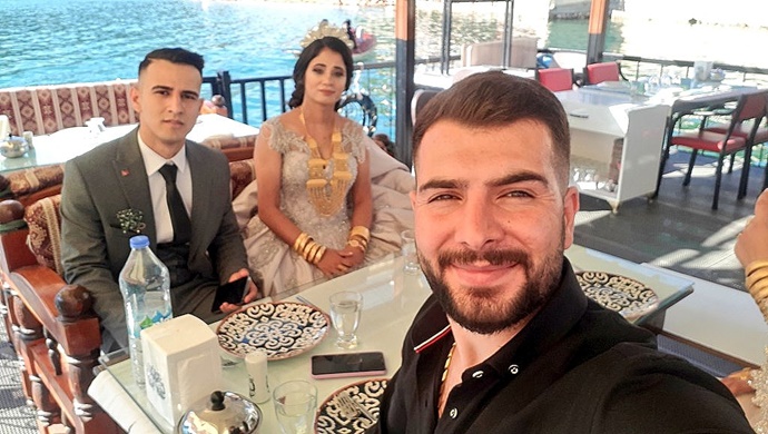 GAZETECİ EMİN YİĞİT ÇETİNKAYA AİLESİNİN MUTLU GÜNÜNE KATILDI