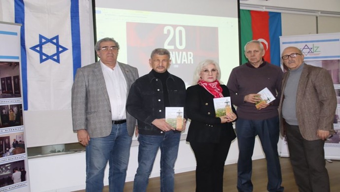 İsrailin Afula şəhərində “Qarabağ tələsi” adlı kitab təqdim edilib