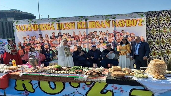 Nurafşan şəhərində xalqımızın Novruz ənənələri nümayiş etdirilib