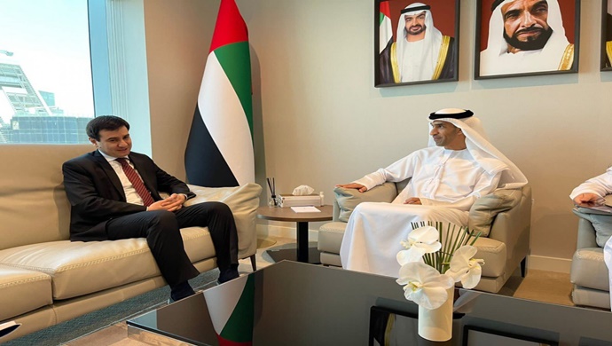 Meeting with the UAE Minister of State for Foreign Trade