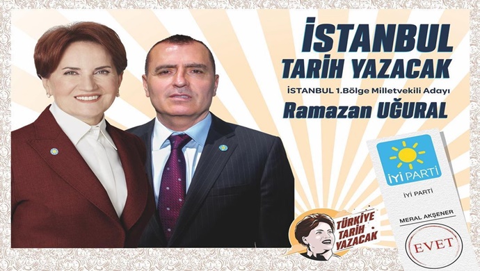 İyi Parti milletvekili adayı, iş adamı Ramazan Uğural : “MİLLET İTTİFAKI ÜLKEYE HUZUR GETİRECEK”