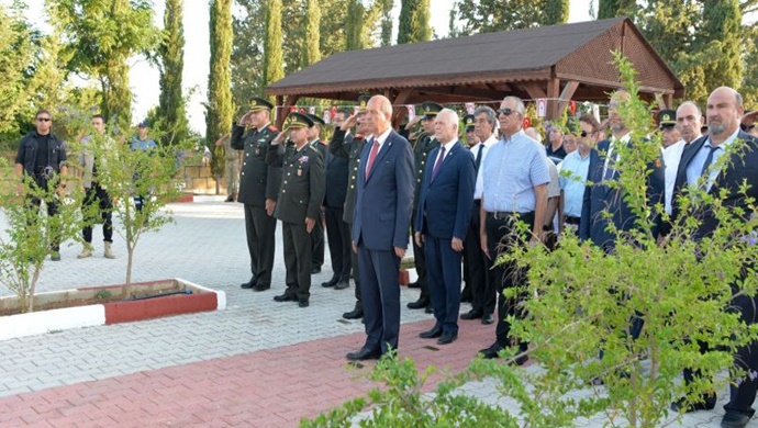 Cumhurbaşkanı Ersin Tatar, Topçuköy Şehitleri Anma Töreni’ne katıldı