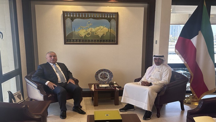 Meeting with Assistant Foreign Minister of Kuwait