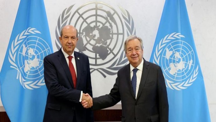 Cumhurbaşkanı Ersin Tatar Birleşmiş Milletler Genel Sekreteri Antonio Guterres ile bir telefon görüşmesi gerçekleştirecek