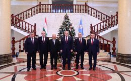 Dışişleri Bakanı Azerbaycan, Belarus, Kazakistan, Rusya ve Özbekistan’ın büyükelçileriyle görüştü