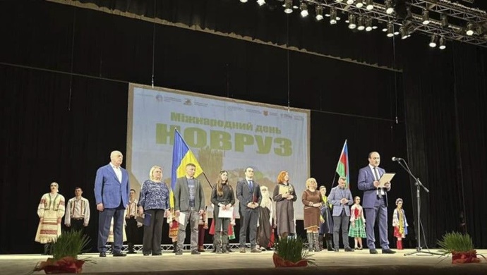 Ukraynanın Poltava şəhərində Novruz bayramı münasibətilə tədbir keçirilib