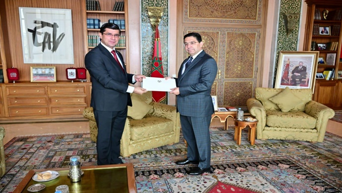 Presentation of Copies of Credentials to the Minister of Foreign Affairs of Morocco