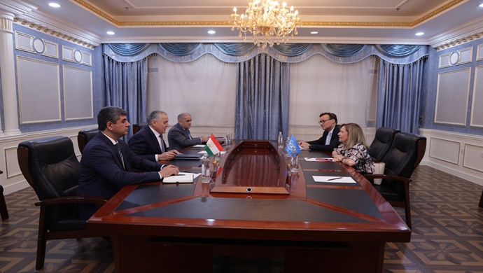 Meeting with the Secretary General of the World Meteorological Organization