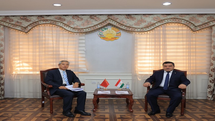 Çin Büyükelçisi’nin Güven Mektubunun Kopyalarının Takdimi