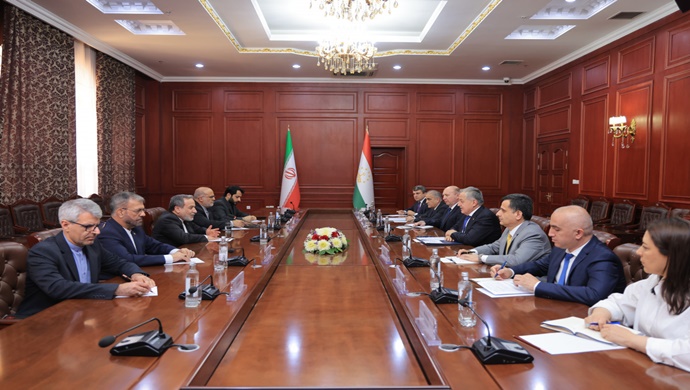 Tacikistan ve İran Dışişleri Bakanları Toplantısı