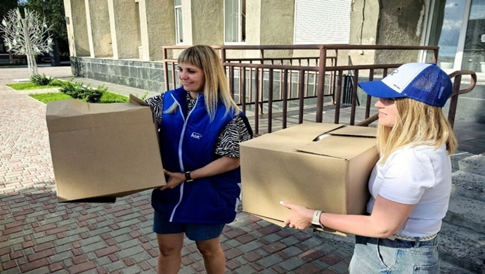 «Единая Россия» в Мурманской области поддерживает бойцов на фронте и жителей Курской области