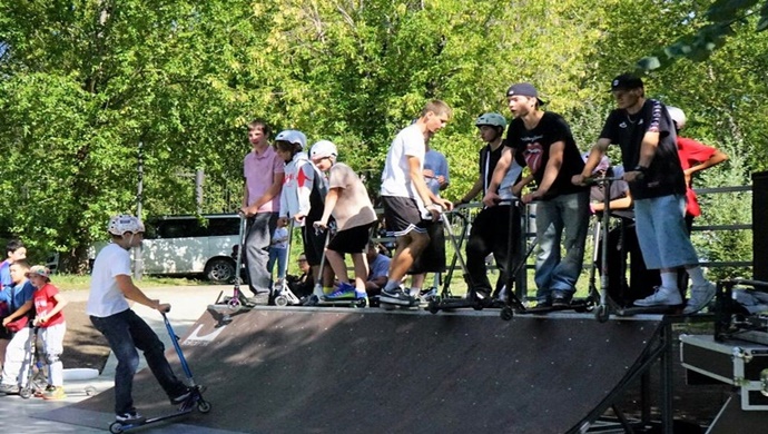 По народной программе «Единой России» в Иркутске построили новую скейт-площадку