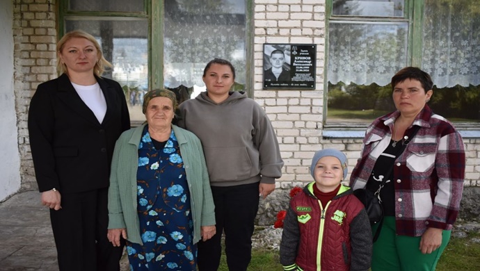 При поддержке «Единой России» в Рязанской области увековечили память павших Героев