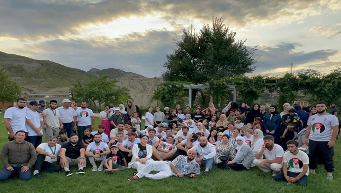 При поддержке «Единой России» в Дагестане организовали праздник для детей палестинских беженцев