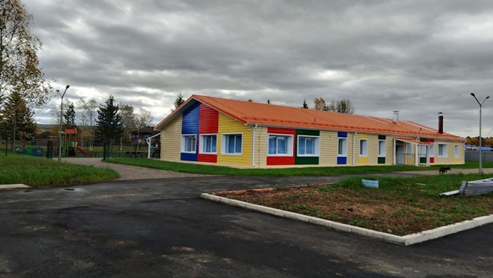 В Жигаловском районе Иркутской области по народной программе «Единой России» отремонтировали детский сад