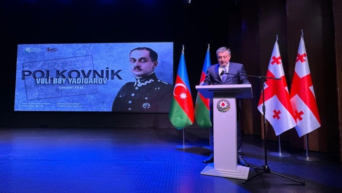 Tbilisidə “Polkovnik” filminin təqdimatı keçirilib