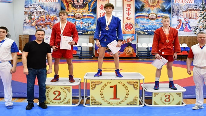 Birleşik Rusya partisinin “Güçlülerin Seçimi” projesi kapsamında Vologda Oblastı’ndaki Çerepovets’te bir Sambo Şampiyonası düzenlendi