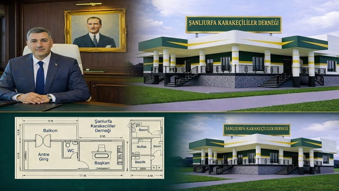 ŞANLIURFA KARAKEÇİLİLER DERNEĞİ’NDEN EYYÜBİYE’YE DEV HİZMET YATIRIMI