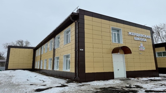 Birleşik Rusya halk programı kapsamında, Tambov Oblastı’ndaki Zherdevka’da büyük okul yenileme çalışmaları tamamlandı