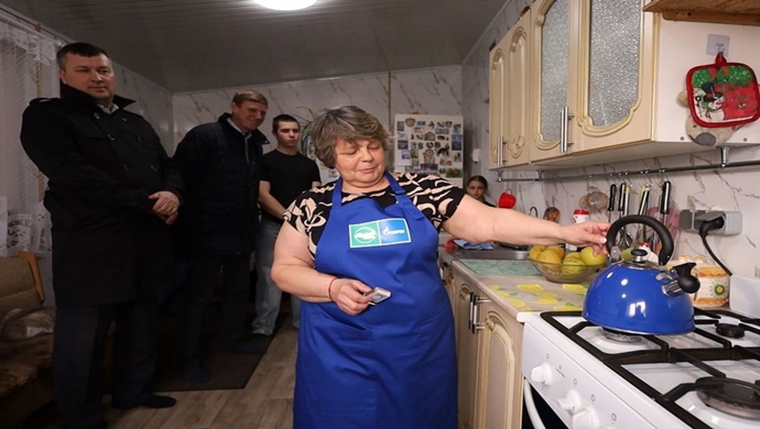 При поддержке «Единой России» в Марьяновском районе Омской области ввели в эксплуатацию новый распределительный газопровод