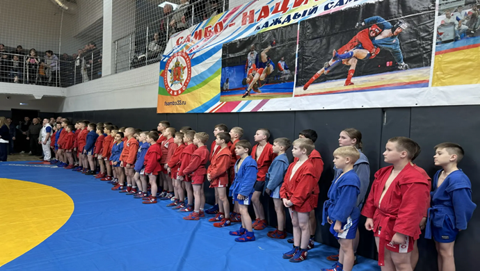 Birleşik Rusya partisinin “Güçlülerin Seçimi” projesi kapsamında Vladimir’de bir sambo turnuvası düzenlendi