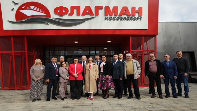 Birleşik Rusya halk programı kapsamında Moskova Bölgesi’ndeki Lobnya’da bir spor ve fitness merkezi açıldı