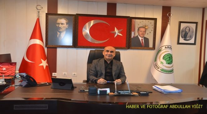 ARABAN BELEDİYE BAŞKANI MEHMET ÖZDEMİR`DEN 14 MAYIS DÜNYA ÇİFTÇİLER GÜNÜ MESAJI