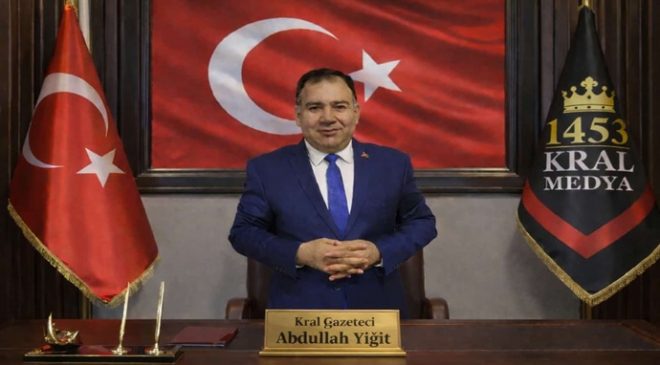 KRAL GAZETECİ ABDULLAH YİĞİT `TEN 19 MAYIS ATATÜRK’Ü ANMA, GENÇLİK VE SPOR BAYRAMI MESAJI