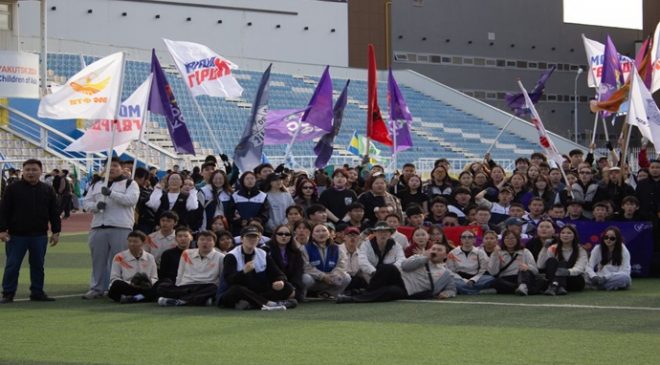 Birleşik Rusya Genç Muhafızları aktivistleri Yakutsk’ta geniş çaplı bir temizlik operasyonu düzenledi