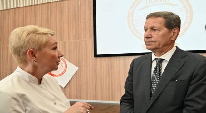Novosibirsk’te Birleşik Rusya Halk Programı kapsamında bir bulaşıcı hastalıklar hastanesi inşa edildi