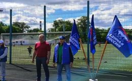В Соколе Вологодской области «Единая Россия» провела спортивный праздник для детей с ограниченными возможностями здоровья