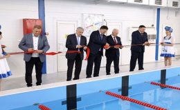 Birleşik Rusya Halk Programı kapsamında Volgograd Oblastı’nın Yelan şehrine bir yüzme havuzu inşa edildi
