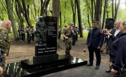 При участии «Единой России» в Черняховске Калининградской области открыли мемориал в память о бойцах СВО