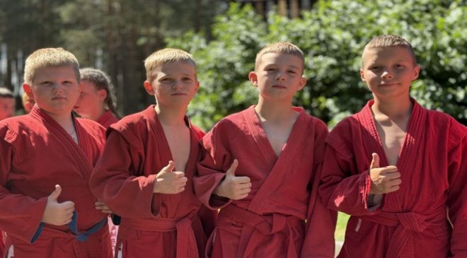 При поддержке партпроекта «Детский спорт» в Великом Устюге стартовали всероссийские сборы по самбо