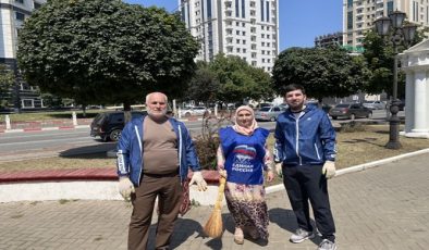 Birleşik Rusya aktivistleri Çeçen bölgelerinde çevre protestoları düzenledi