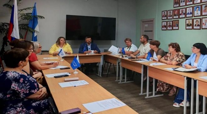 Birleşik Rusya’nın halka destek merkezi, İrkutsk bölgesinin Nizhneudinsk ilçesinde açıldı