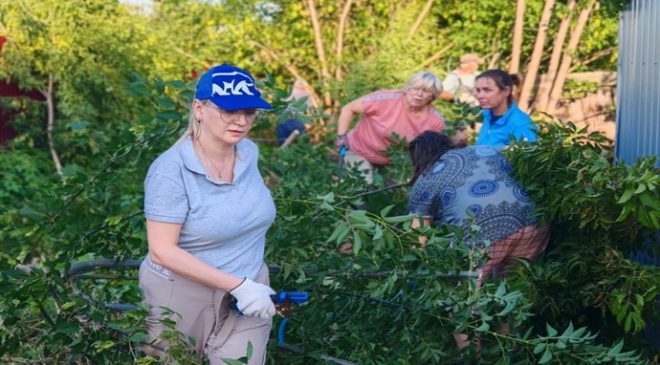 Birleşik Rusya aktivistleri ve destekçileri Mari El’de temizlik günleri düzenledi