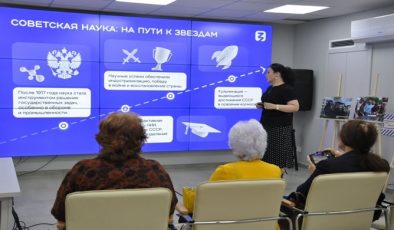 Kazan’da düzenlenen “Eski Nesil” parti projesine katılanlar, Rus biliminin başarılarını tartıştılar
