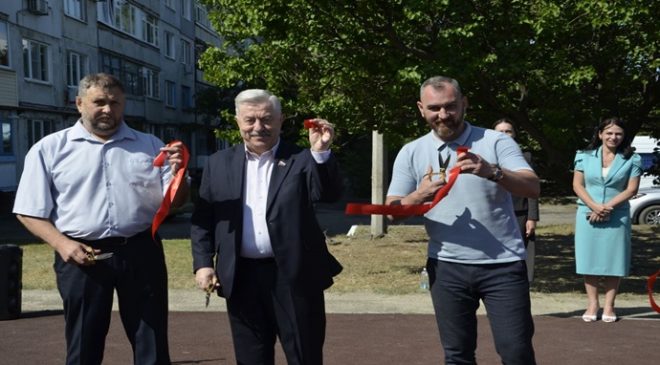 Birleşik Rusya Halk Programı 2021 kapsamında Luhan Halk Cumhuriyeti’nde üç yeni kamusal alan açıldı