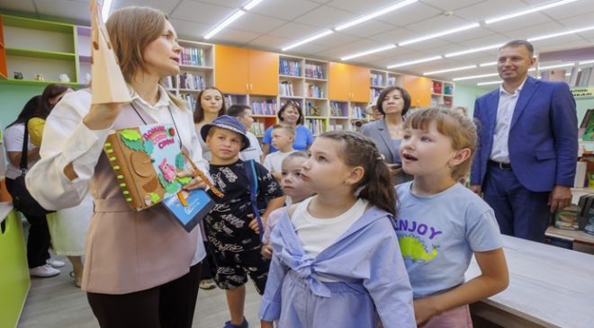 Birleşik Rusya Halk Programı 2021 kapsamında, Novosibirsk Oblastı’nın Toguchin kentinde bir çocuk kültür ve eğitim merkezi açıldı