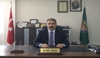 GERCÜŞ ZİRAAT ODASI BAŞKANI ŞEFİK ÖNER `DEN 30 AĞUSTOS ZAFER BAYRAMI MESAJI
