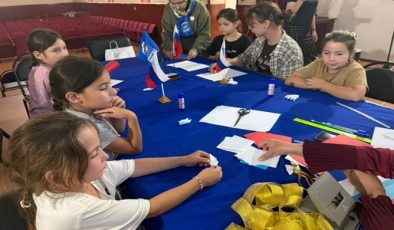 Молодогвардейцы провели патриотические акции в Чеченской Республике ко Дню Государственного флага