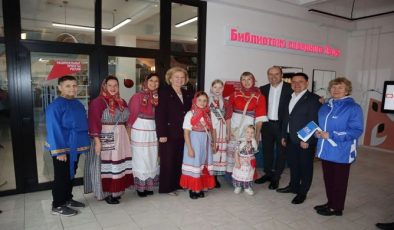 В Харовске Вологодской области по Народной программе «Единой России»–2021 модернизировали библиотеку