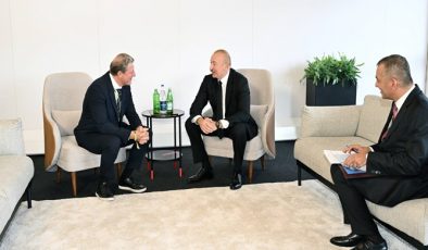 İlham Aliyev, Uluslararası Kayak ve Snowboard Federasyonu Başkanı ile görüştü