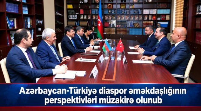 Azərbaycan-Türkiyə diaspor əməkdaşlığının perspektivləri müzakirə olunub