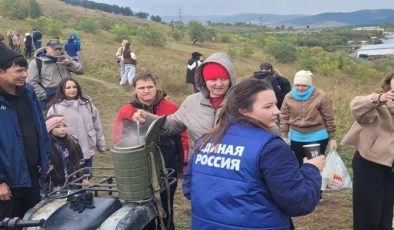 При участии «Единой России» в Чите установили рекорд на экотропе