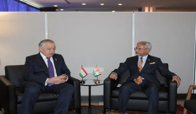 Meeting between the Foreign Ministers of Tajikistan and India